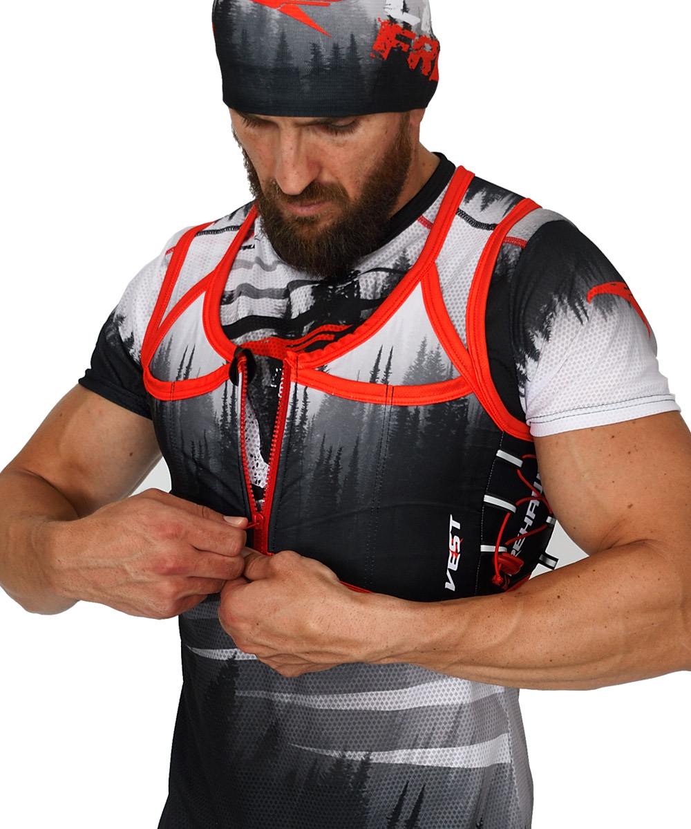 Firehawkwear ® Mochila Trail Running #R/Hard vest R8L
