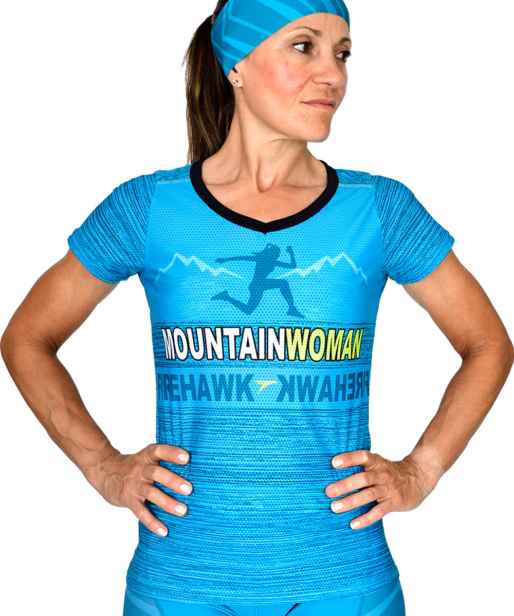 Camiseta Trail Running mujer #Mountain Woman