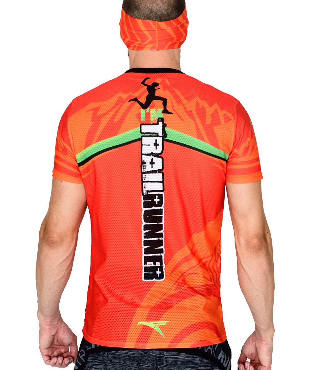 Firehawkwear ® Camiseta Trail running Hombre # I'm Trail