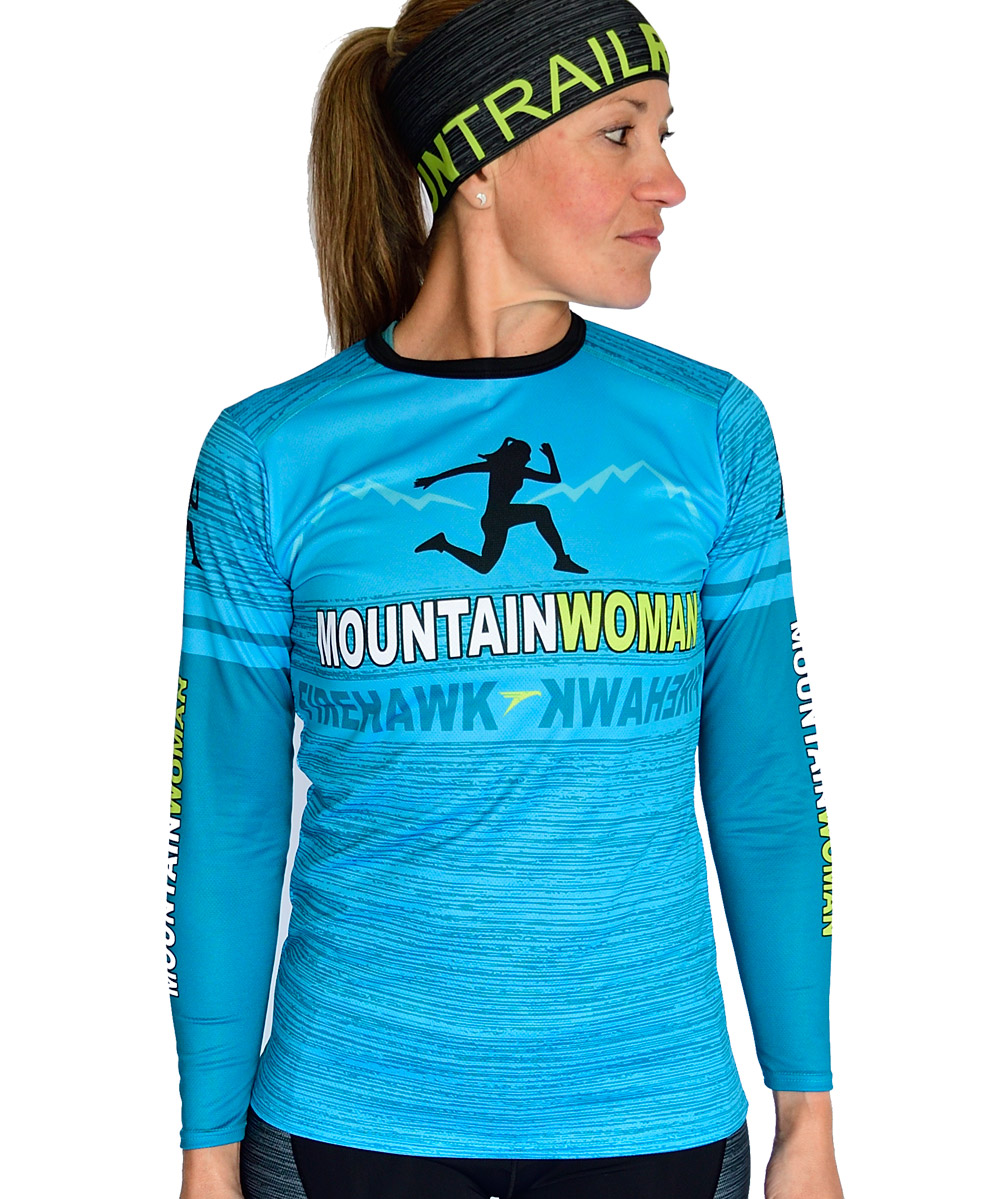 Firehawkwear ® Camiseta Trail running Hombre #Rock&Trail