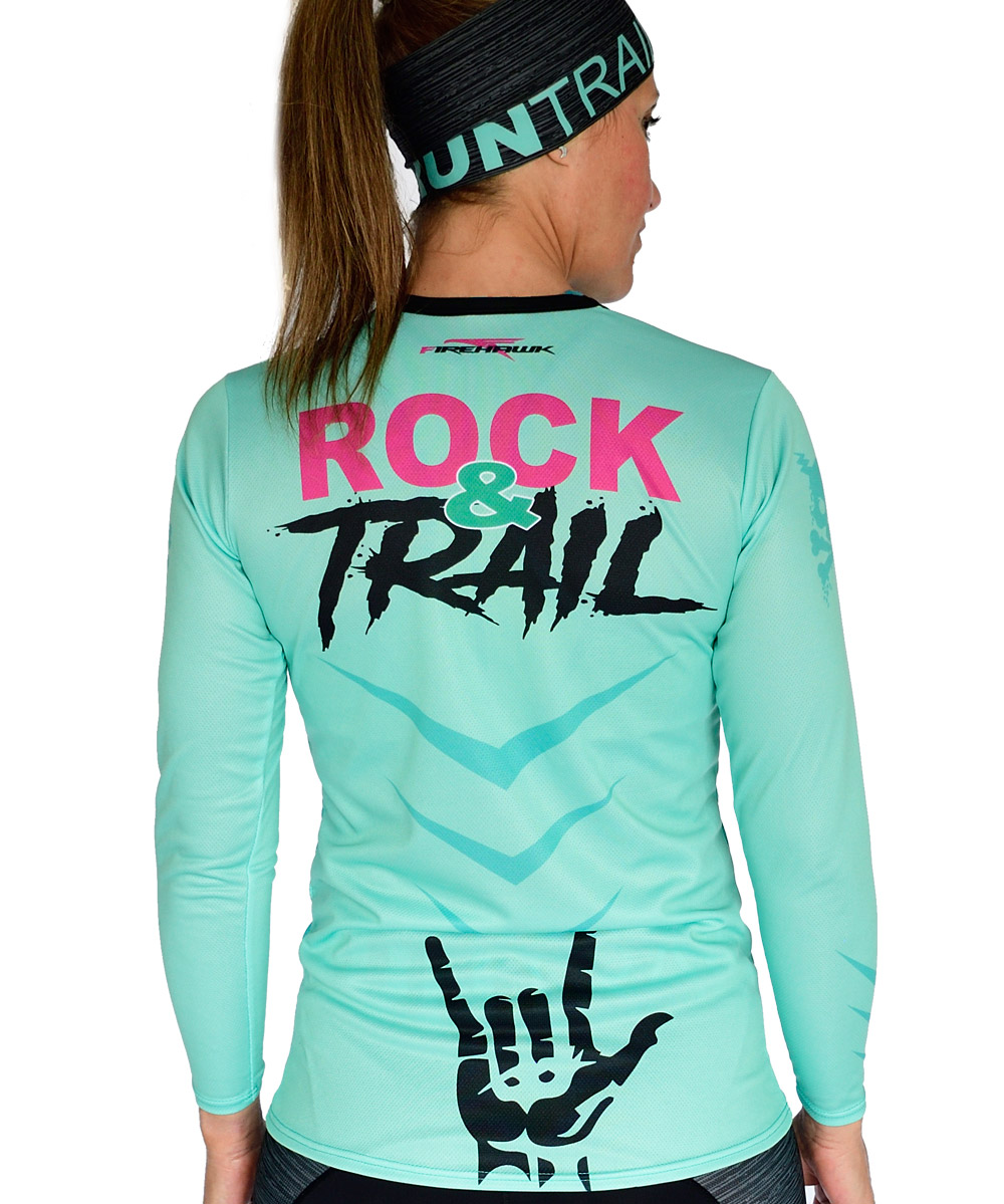 Firehawkwear ®|Camiseta mujer trail larga