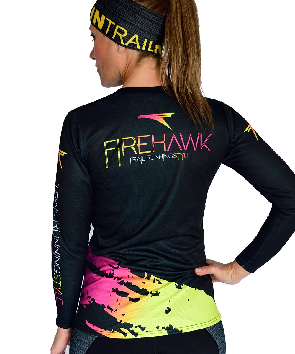Firehawkwear®|Camiseta trail larga #Style