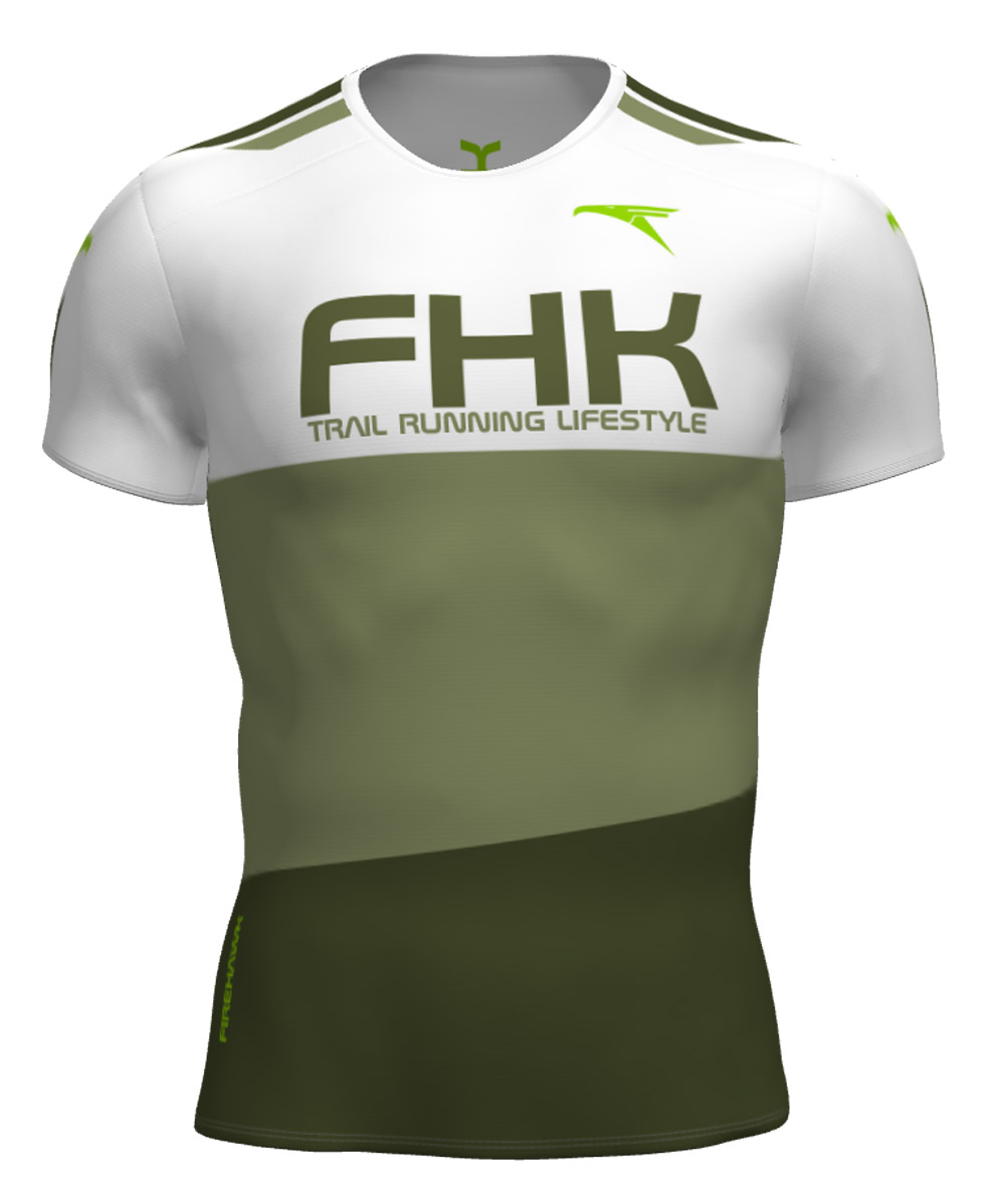 Camiseta Trail Running Unisex #FHK GRASS