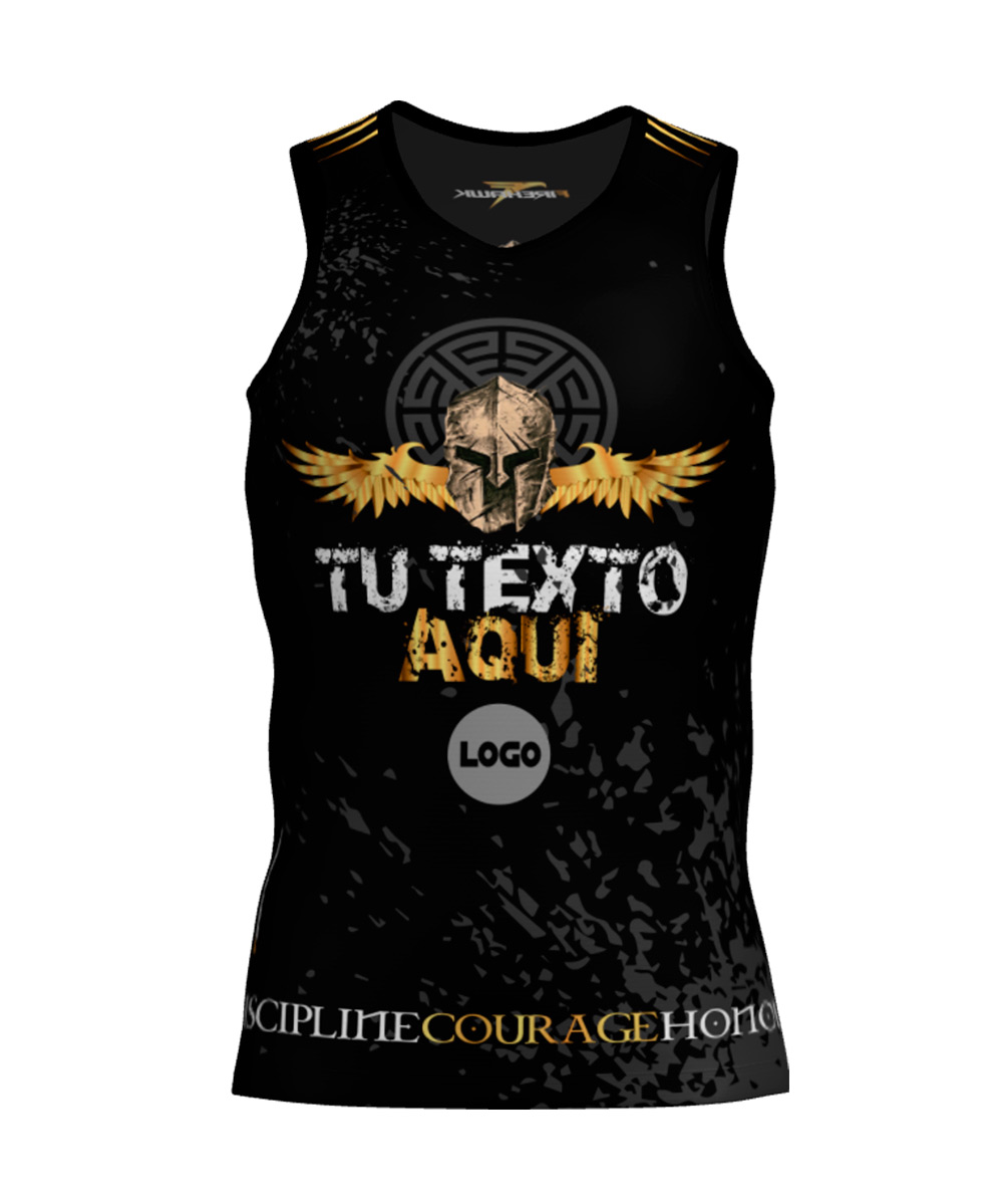 Camiseta Tirantes Trail Running Personalizada # Diseño 20