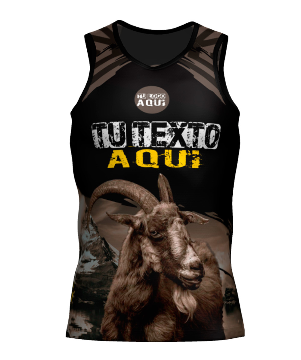 Camiseta Tirantes Trail Running Personalizada # Diseño 40