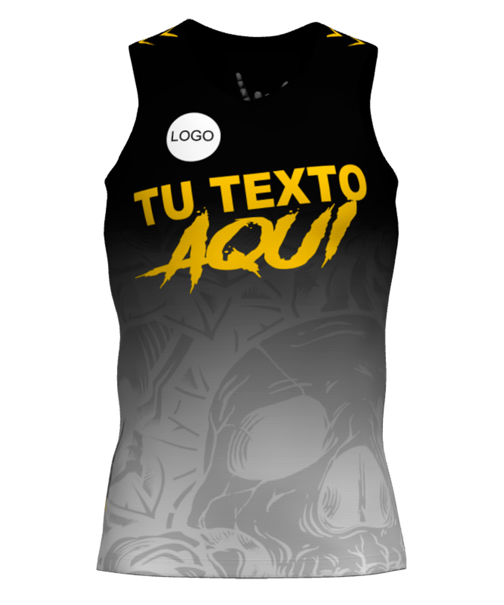 Camiseta Tirantes Trail Running Personalizada # Diseño 58