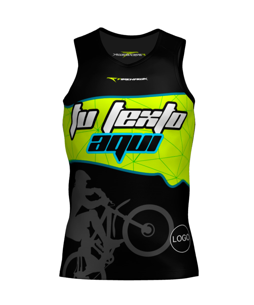Camiseta Tirantes Trail Running Personalizada # Diseño 2