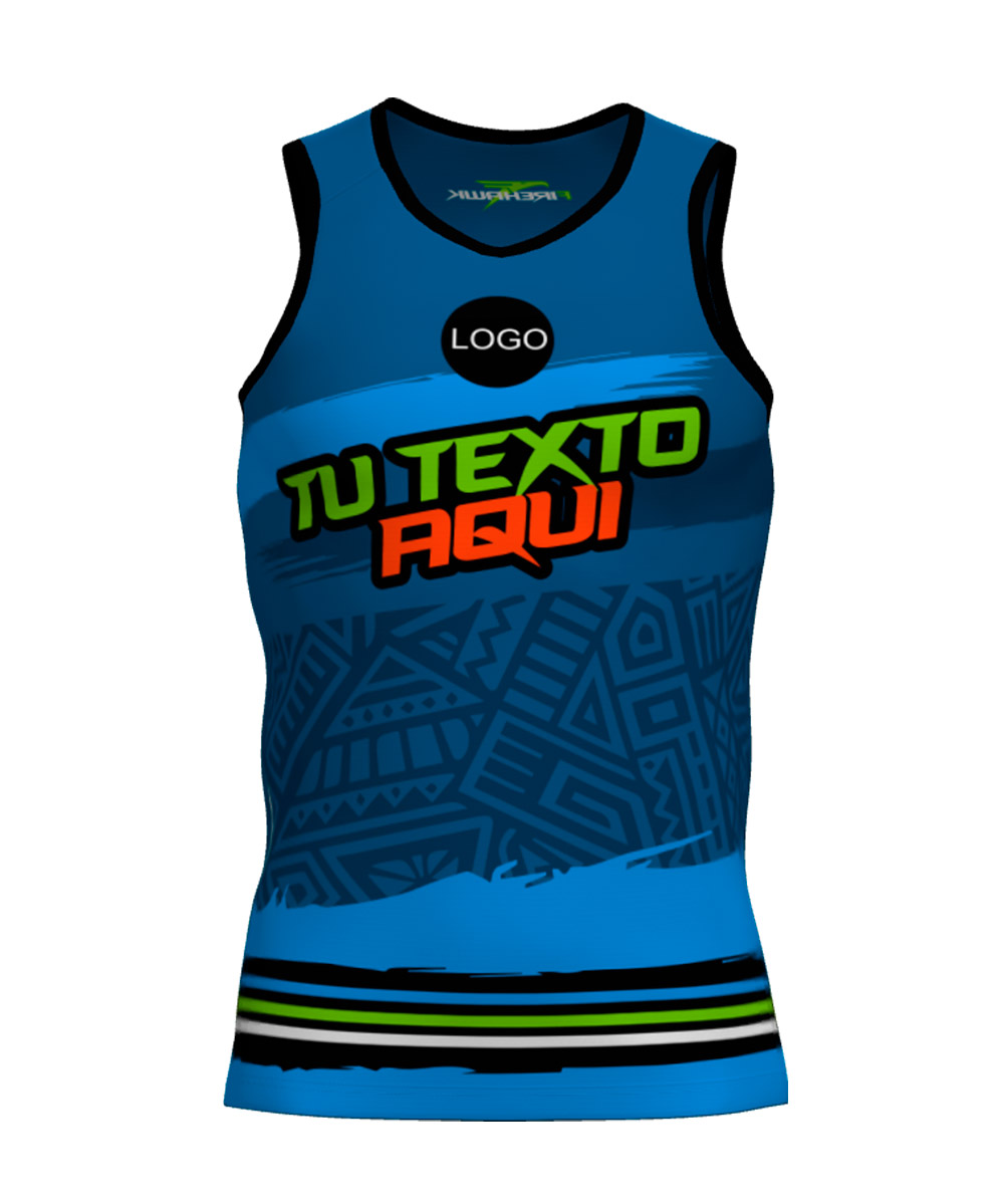 Camiseta Tirantes Trail Running Personalizada # Diseño 9
