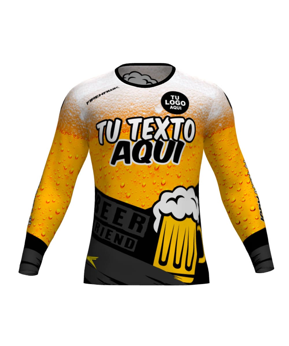 Camiseta M.Larga Trail Running Personalizada # Diseño 28
