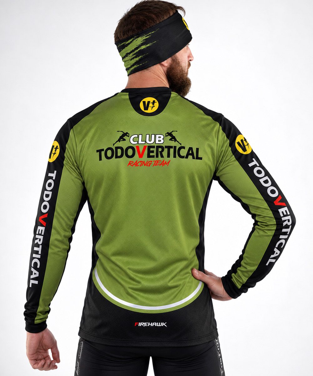 Camiseta Trail Running M.Larga # Club Todovertical - Imagen 3