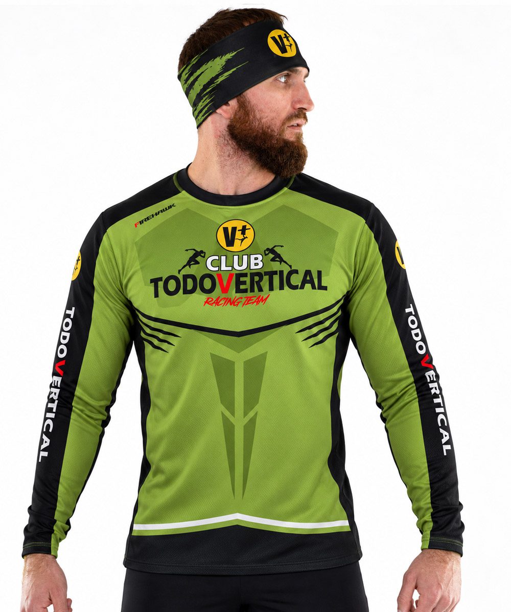 Camiseta Trail Running M.Larga # Club Todovertical